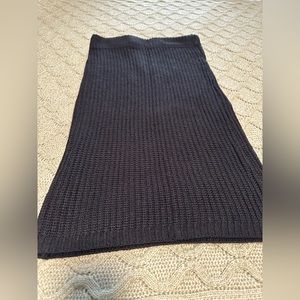 Black Sweater Pencil Skirt